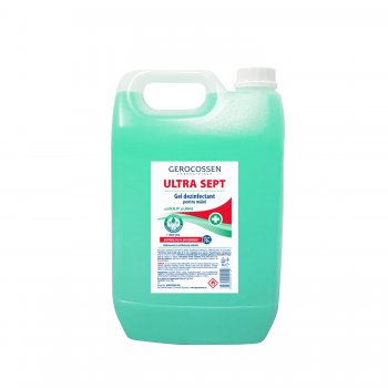 Gel dezinfectant maini Biocid ULTRA SEPT - Distruge 99,9% din germeni 5 litri