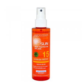 Ulei cu protectie solara SPF 15 Gerocossen Sun