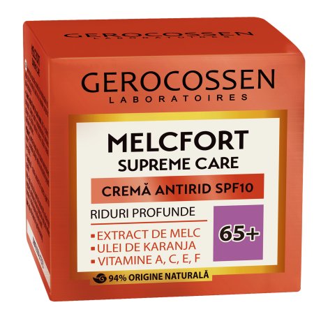 Crema antirid riduri profunde 65+ SPF10 Melcfort Supreme Care 50 ml