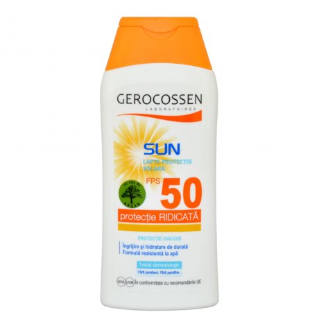 Lapte cu protectie solara SPF 50 Gerocossen Sun
