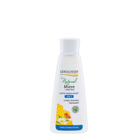 Lapte demachiant 3 in 1 - Gama Natural Miere